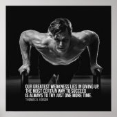 Poster Motivation de l'entraînement (Devant)