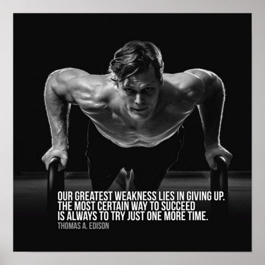 Poster Motivation de l'entraînement (Devant)