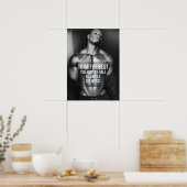 Poster Motivation de l'entraînement (Cuisine)