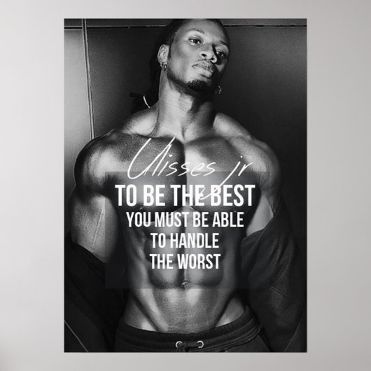 Poster Motivation de l'entraînement (Devant)