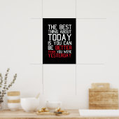 Poster Motivation de l'entraînement (Cuisine)