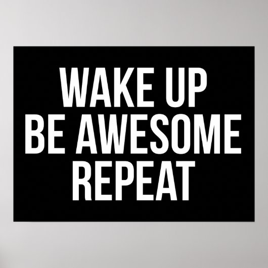 Poster Motivation de l'entraînement (Devant)