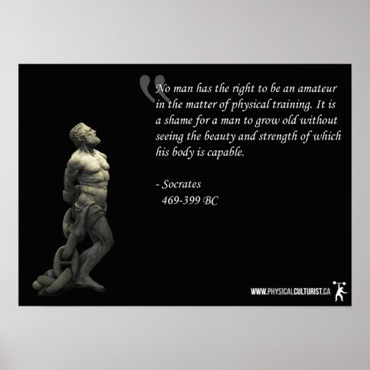 Poster Motivation de l'entraînement (Devant)