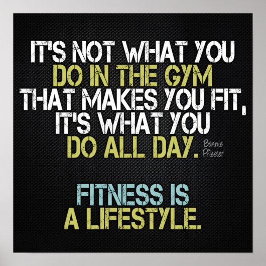 Poster Motivation de l'entraînement (Devant)