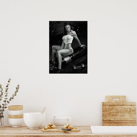 Poster Motivation de l'entraînement (Cuisine)