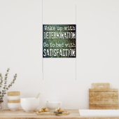 Poster Motivation de l'entraînement (Cuisine)