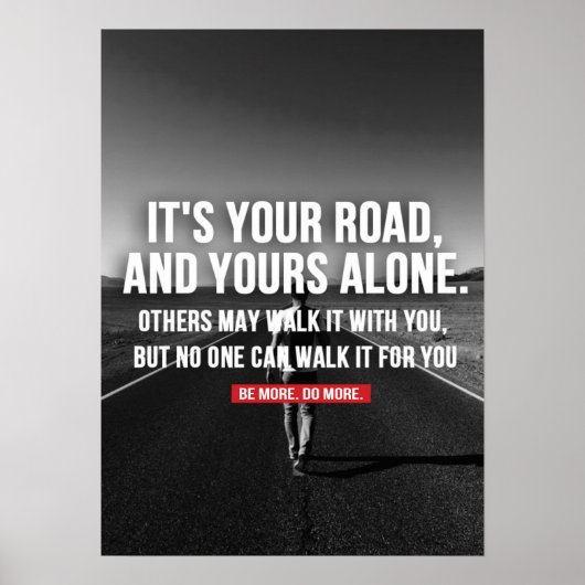 Poster Motivation de l'entraînement (Devant)