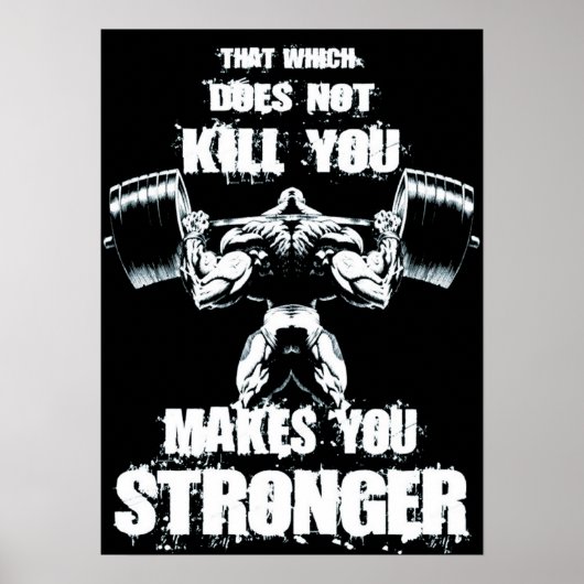 Poster Motivation de l'entraînement (Devant)