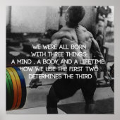 Poster Motivation de l'entraînement (Devant)