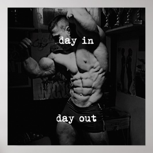 Poster Motivation de l'entraînement (Devant)