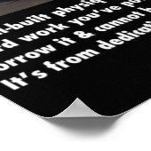 Poster Motivation de l'entraînement (Coin)