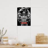 Poster Motivation de l'entraînement (Cuisine)