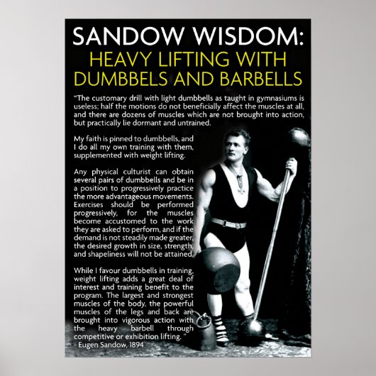 Poster Motivation de l'entraînement (Devant)