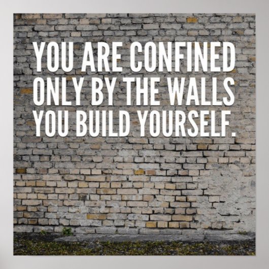 Poster Motivation de l'entraînement (Devant)