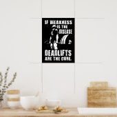 Poster Motivation de l'entraînement (Cuisine)