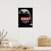 Poster Motivation de l'entraînement (Cuisine)