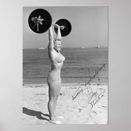 Poster Motivation de l'entraînement (Devant)