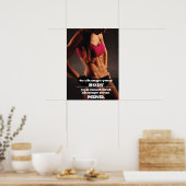 Poster Motivation de l'entraînement (Cuisine)