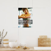 Poster Motivation de l'entraînement (Cuisine)