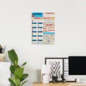 Poster Motivation de l'entraînement (Bureau à domicile)