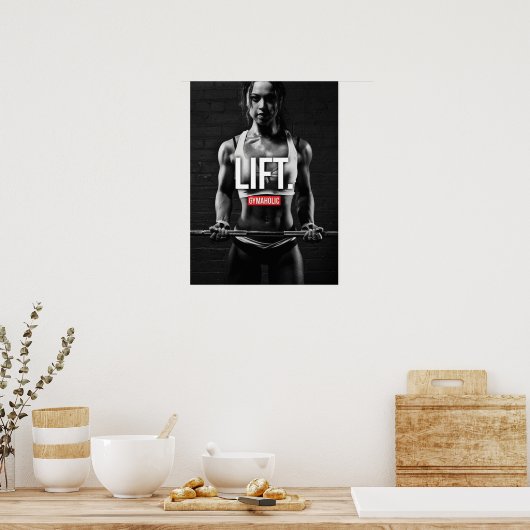 Poster Motivation de l'entraînement (Cuisine)