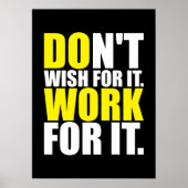 Poster Motivation de l'entraînement (Devant)