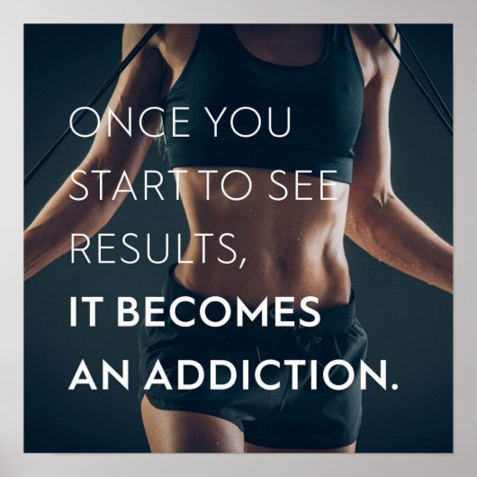 Poster Motivation de l'entraînement (Devant)
