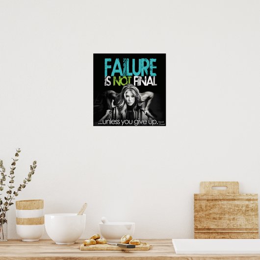 Poster Motivation de l'entraînement (Cuisine)