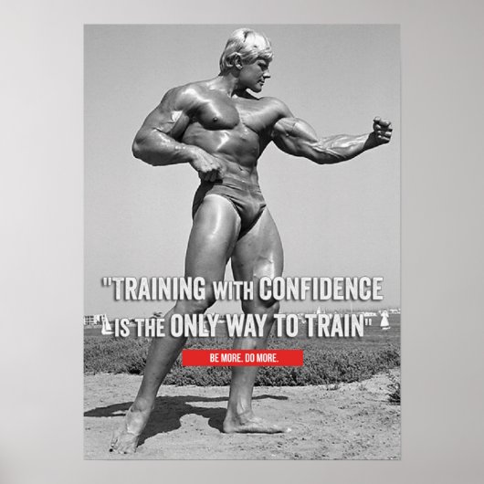 Poster Motivation de l'entraînement (Devant)