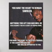 Poster Motivation de l'entraînement (Devant)