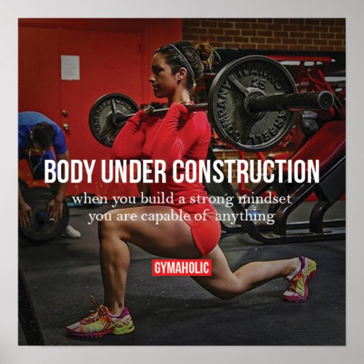 Poster Motivation de l'entraînement (Devant)