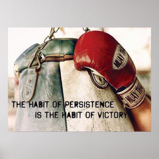 Poster Motivation de l'entraînement (Devant)