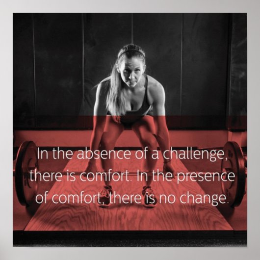 Poster Motivation de l'entraînement (Devant)