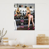 Poster Motivation de l'entraînement (Cuisine)