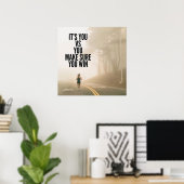 Poster Motivation de l'entraînement (Bureau à domicile)