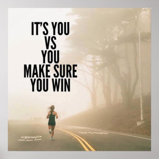 Poster Motivation de l'entraînement (Devant)