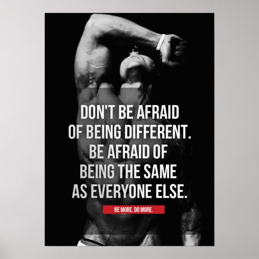 Poster Motivation de l'entraînement (Devant)