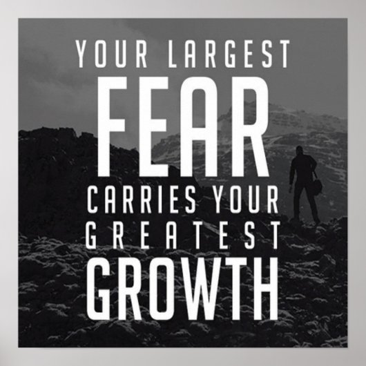 Poster Motivation de l'entraînement (Devant)