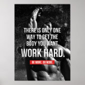 Poster Motivation de l'entraînement (Devant)
