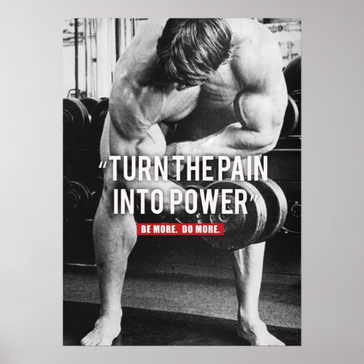 Poster Motivation de l'entraînement (Devant)