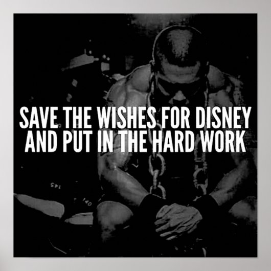 Poster Motivation de l'entraînement (Devant)