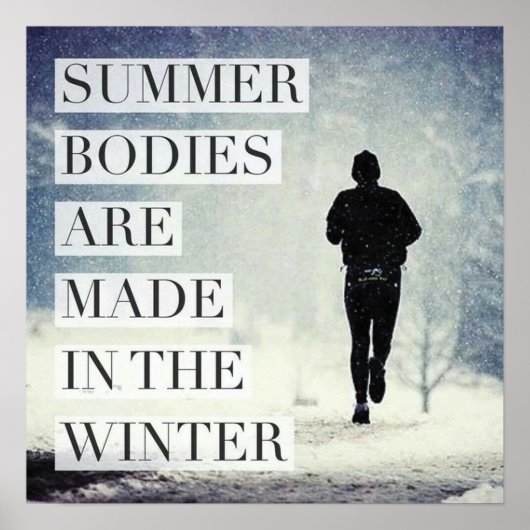 Poster Motivation de l'entraînement (Devant)