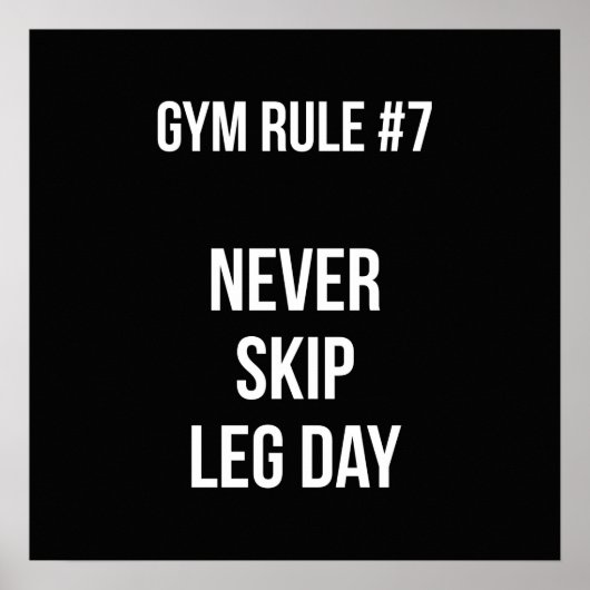 Poster Motivation de l'entraînement (Devant)