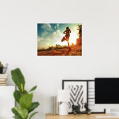 Poster Motivation de l'entraînement (Bureau à domicile)