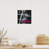 Poster Motivation de l'entraînement (Cuisine)