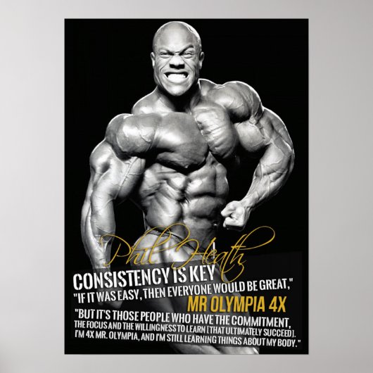 Poster Motivation de l'entraînement (Devant)