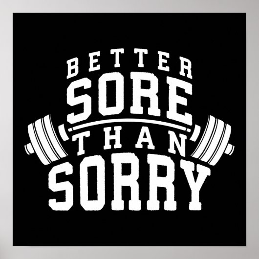 Poster Motivation de l'entraînement (Devant)