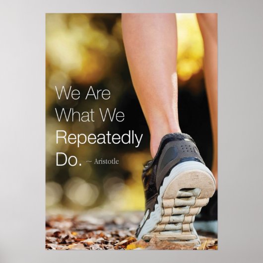 Poster Motivation de l'entraînement (Devant)