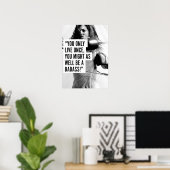 Poster Motivation de l'entraînement (Bureau à domicile)