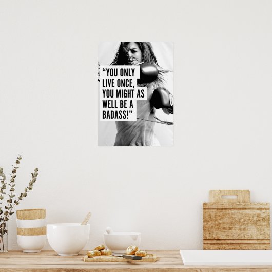 Poster Motivation de l'entraînement (Cuisine)